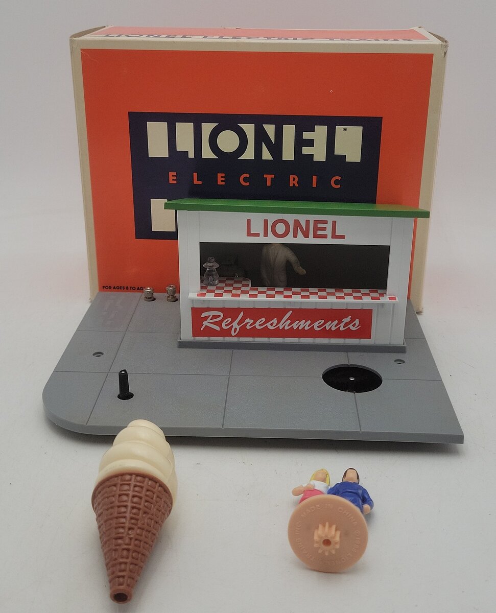 Lionel 6-12719 O Animated Refreshment Stand EX/Box