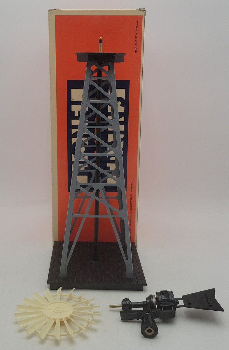 Lionel 6-12889 O Gauge Operating Windmill EX/Box