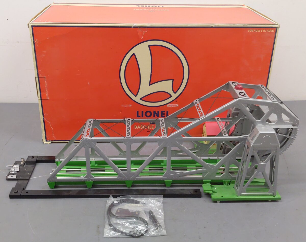 Lionel 6-12948 O Gauge 313 Bascule Bridge EX/Box