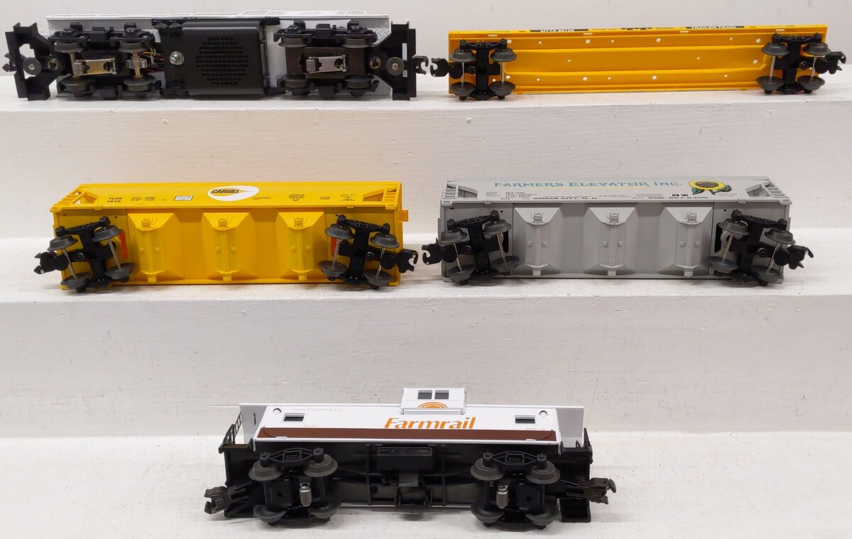 Lionel 6-11983 O Gauge Farmrail Agricultural Diesel Train Set EX/Box