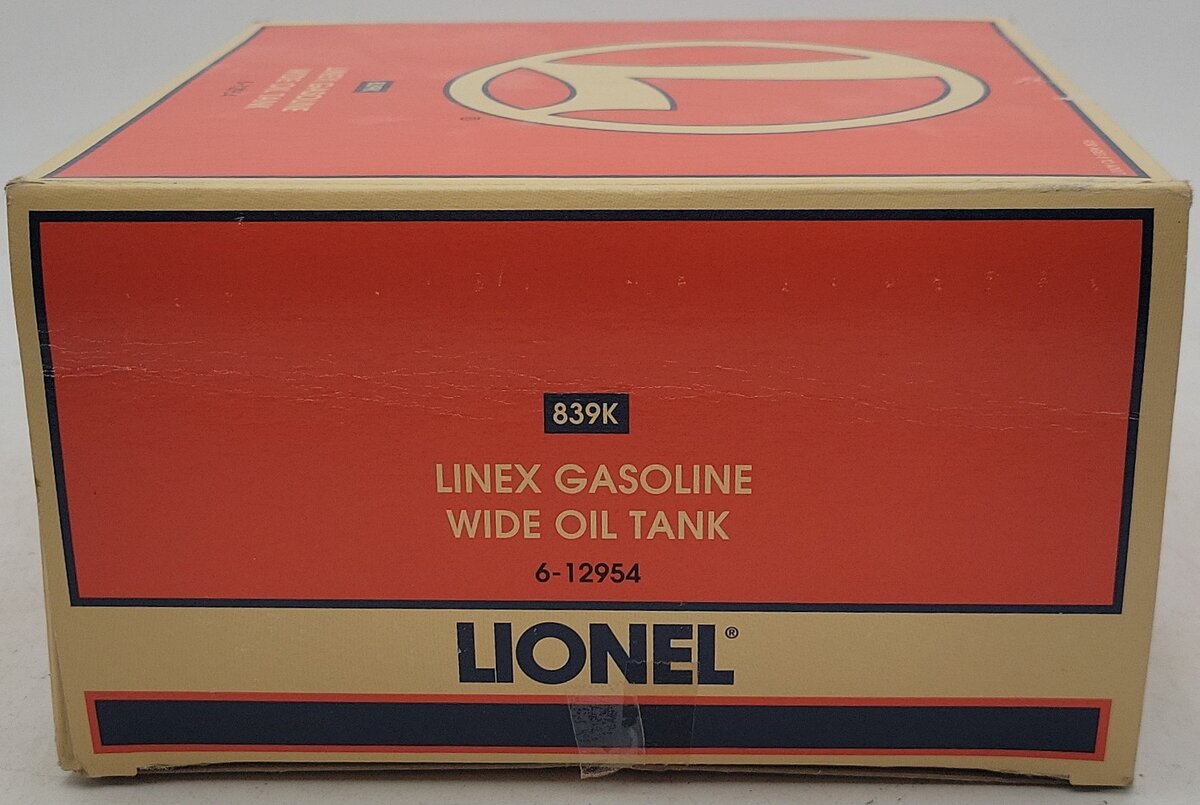 Lionel 6-12954 O 839K Linex Gasoline Wilde Oil Tank EX/Box