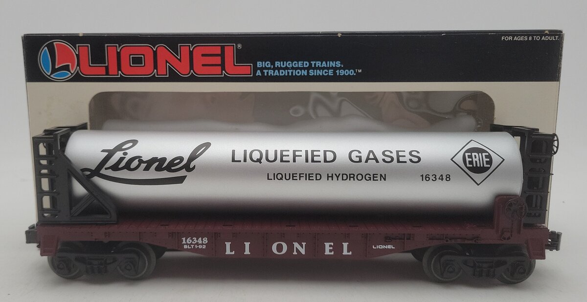 Lionel 6-16348 O Gauge Erie Liquefied Hydrogen Car LN/Box