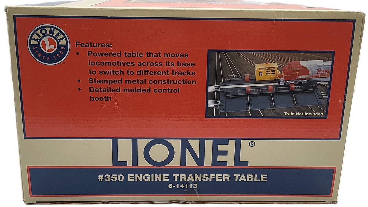 Lionel 6-14113 O Gauge Engine Transfer Table EX/Box
