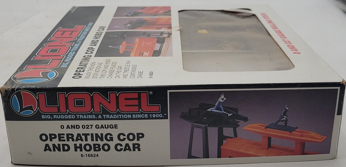 Lionel 6-16624 O Gauge New Haven Cop and Hobo Car VG/Box