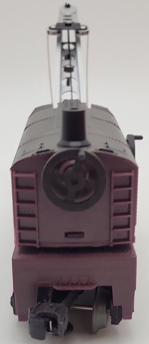 Lionel 6-16658 O Gauge Erie Lackawanna 6- Wheel Crane Car EX/Box