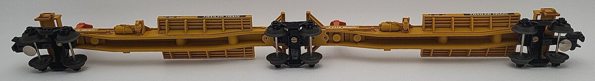 Lionel 6-16322 O Gauge TTUX Flatcar with 2 Sealand Trailers #16321, #16322 EX/Box