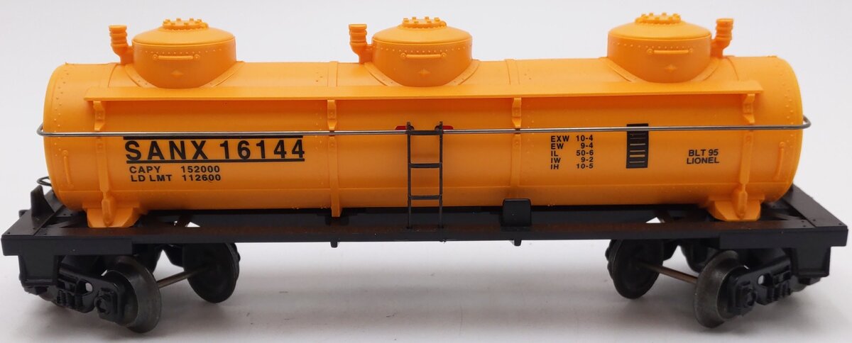 Lionel 6-16144 O Gauge San Angelo 3-Dome Tank Car #16144 LN/Box