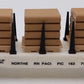 Lionel 6-16379 O Gauge Northern Pacific Flatcar w/ Wood Load EX/Box