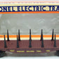 Lionel 6-16393 O Gauge Wisconsin Central Flatcar with Bulkhead and Stakes LN/Box