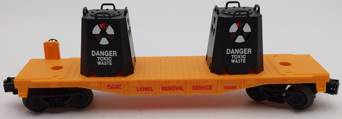 Lionel 6-16666 O Gauge Lionel Toxic Waste Car LN/Box