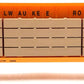 Lionel 6-16397 O Gauge Milwaukee Road I Beam Flatcar #16397 LN/Box
