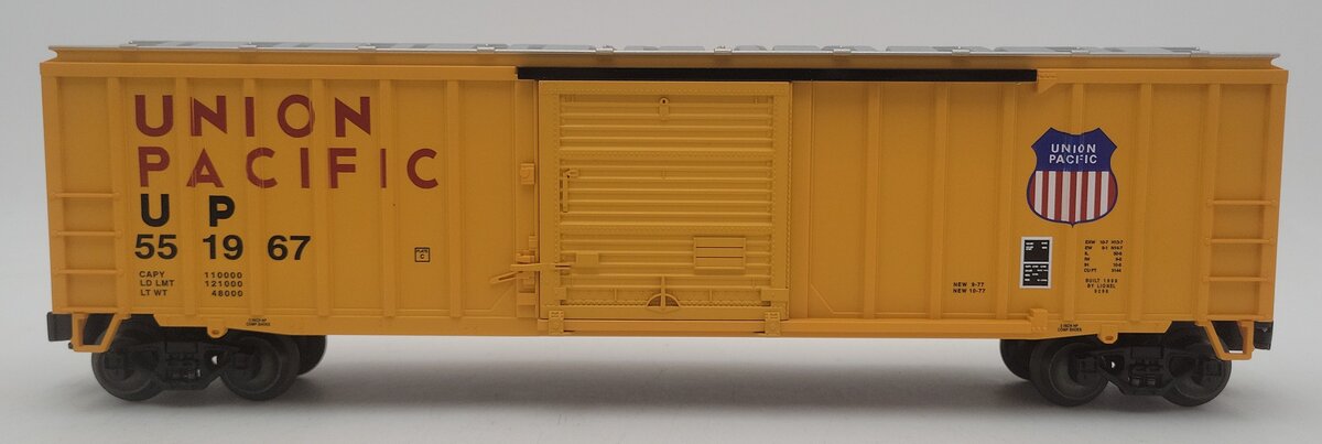 Lionel 6-17254 O Gauge Union Pacific 50' Modern Boxcar #551967 EX/Box
