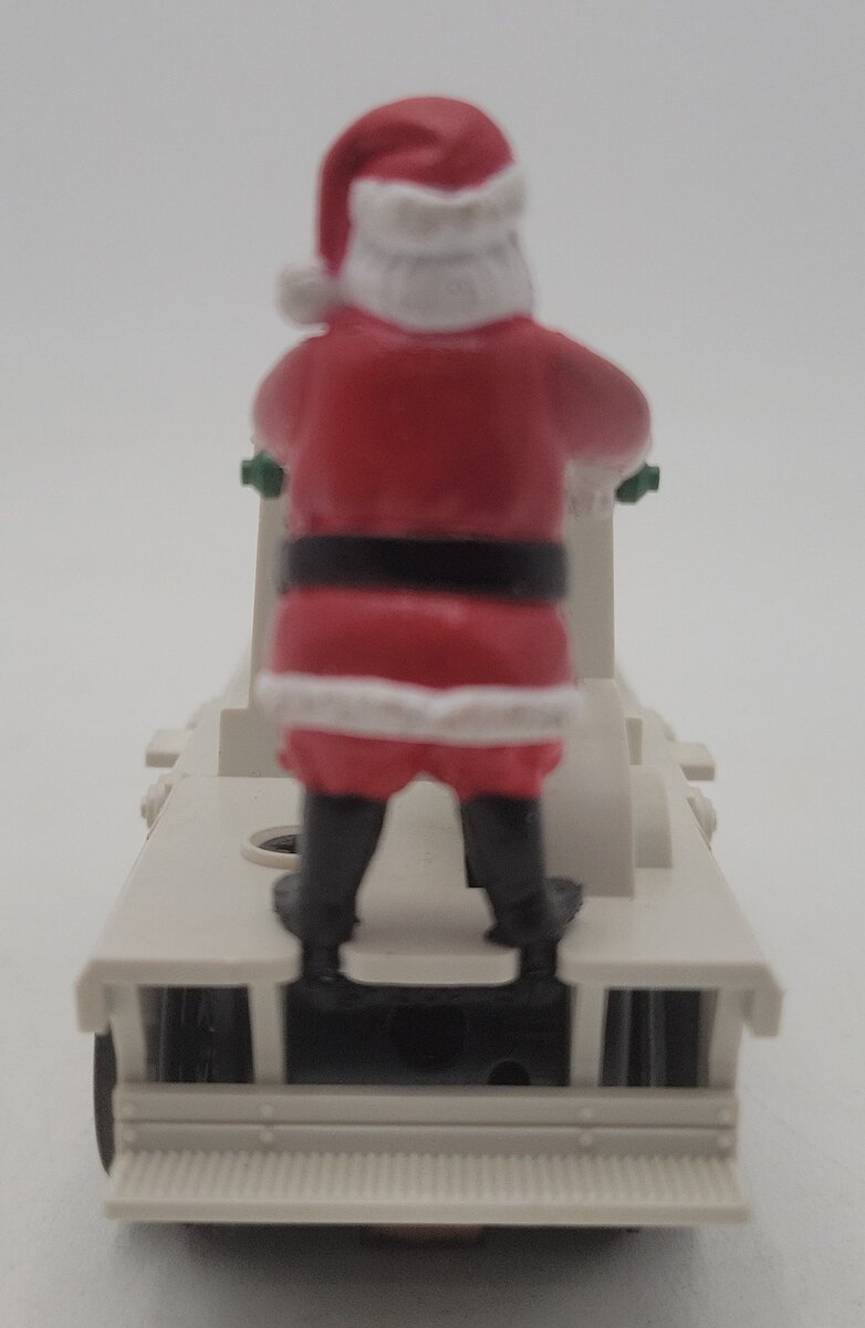 Lionel 6-18408 O Gauge Operating Santa White Hand Car EX/Box