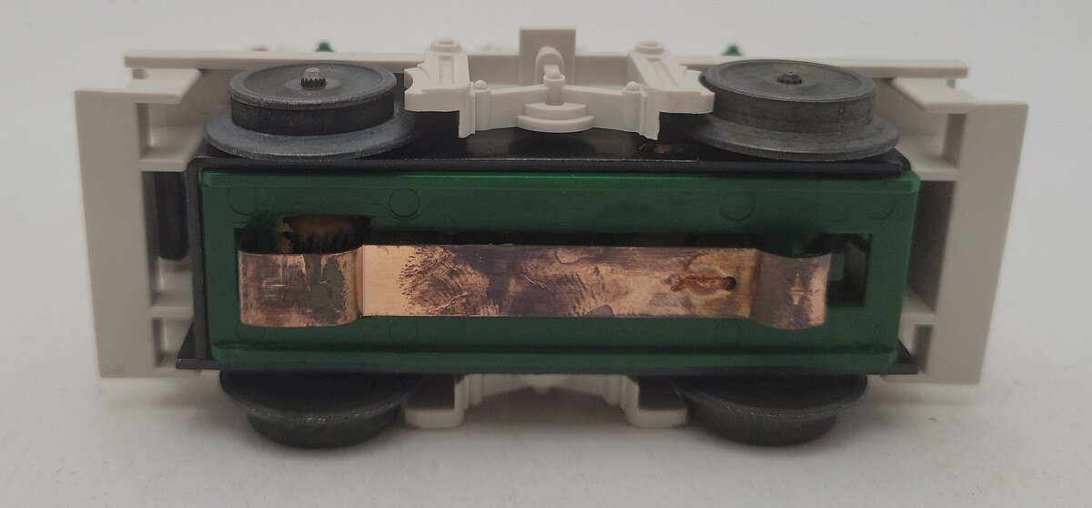 Lionel 6-18408 O Gauge Operating Santa White Hand Car EX/Box