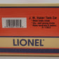 Lionel 6-17913 O Gauge JM Huber Unibody Tank Car #76295 EX/Box