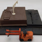 Lionel 264 Vintage O Operating Forklift Platform with 6264 Lumber Car VG