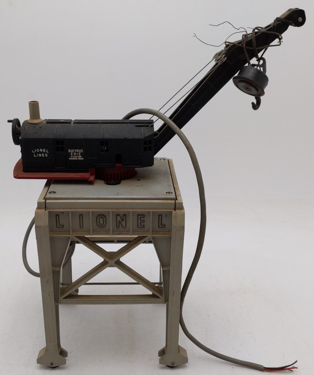 Lionel 282 Vintage O Bucyrus Erie Remote Control Gantry Crane VG