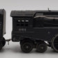 Lionel 221 Vintage O NYC Dreyfuss Black 2-6-4 Steam Locomotive & 221-T Tender VG