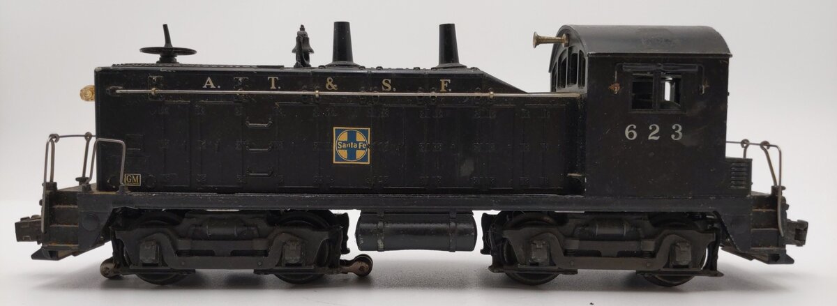 Lionel 623 Vintage O Santa Fe NW-2 Diesel Switcher VG