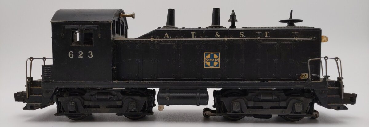 Lionel 623 Vintage O Santa Fe NW-2 Diesel Switcher VG