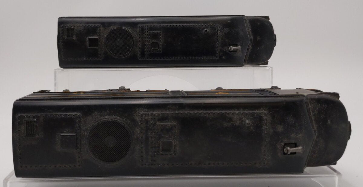 Lionel 2032 Vintage O Erie Alco AA Diesel Locomotive Set EX