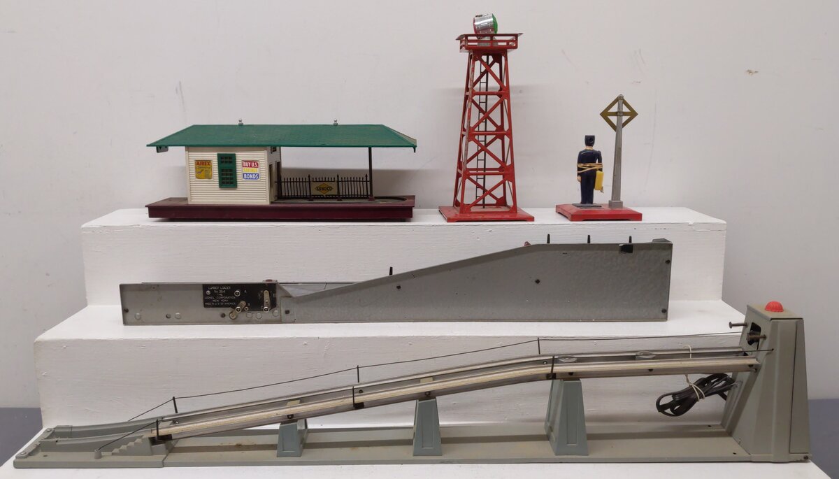 Lionel Vintage O Operating Accessories #364/456-19/394/1045/356 [5] VG