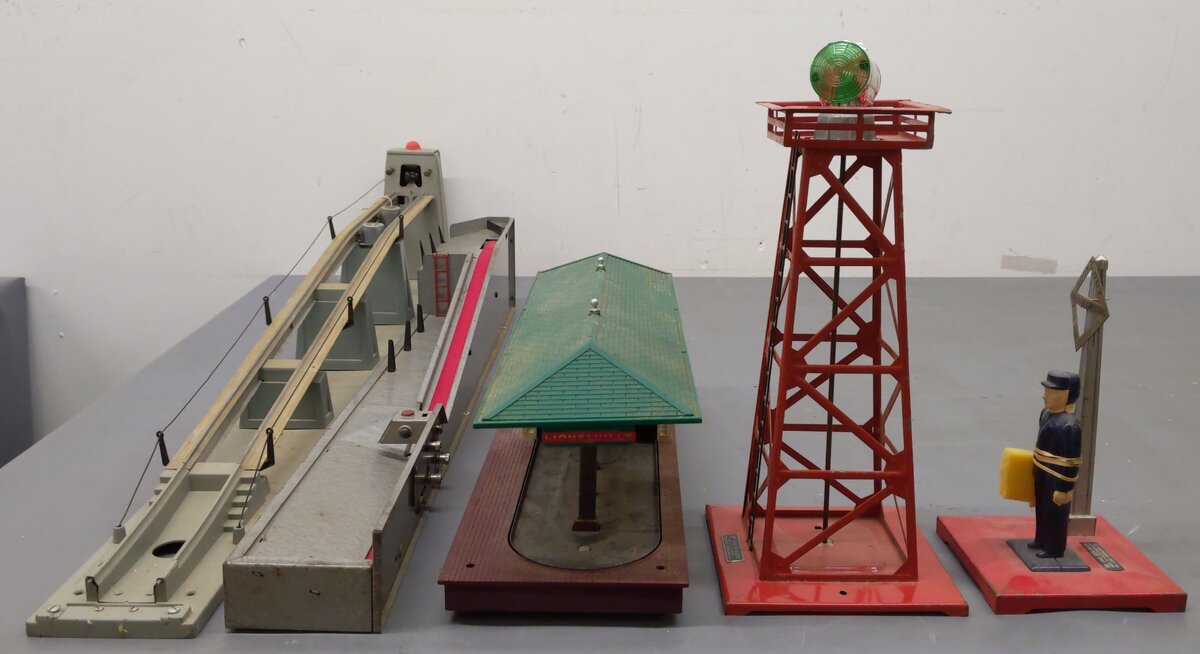 Lionel Vintage O Operating Accessories #364/456-19/394/1045/356 [5] VG