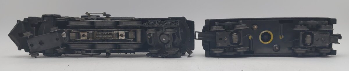 Lionel 2055 Vintage O 4-6-4 Hudson Steam Locomotive with 6026W Tender VG