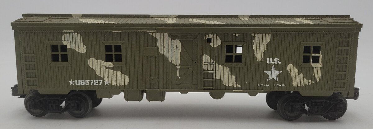Lionel 6-5727 O Gauge US Marines Bunk Car EX/Box