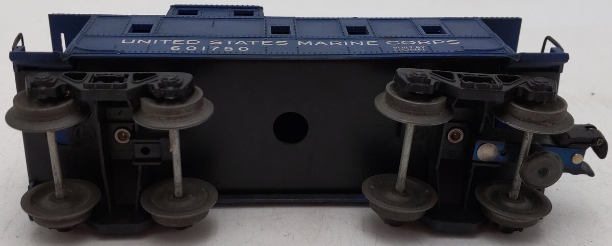 Lionel 6017-50 Vintage O USMC Blue Caboose VG