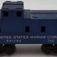 Lionel 6017-50 Vintage O USMC Blue Caboose VG