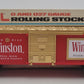 Lionel 6-7708 O Gauge Winston Billboard Reefer Car EX/Box