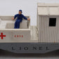 Lionel 6814 Vintage O Gauge Postwar First Aid Medical Caboose with Accessories VG