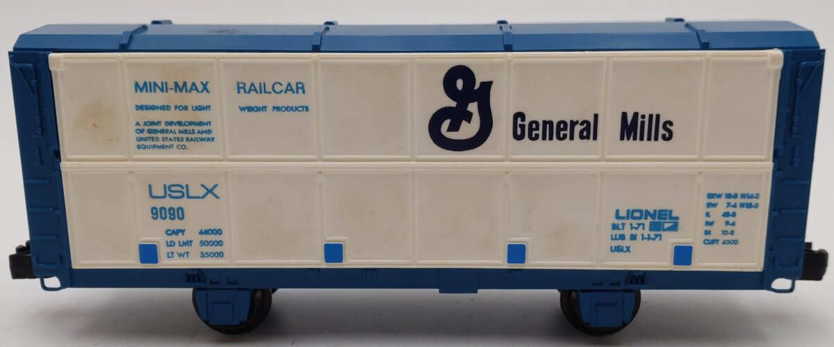 Lionel 6-9090 O Gauge General Mills Boxcar #9090 EX/Box