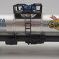 Lionel 6-9159 O Gauge Sunoco Chrome Single Dome Tank Car VG