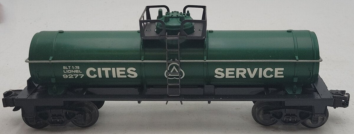 Lionel 6-9277 O Gauge Cities Service Single Dome Tank Car EX/Box