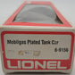 Lionel 6-9156 O Gauge Mobilgas Plated Single Dome Tank Car VG/Box