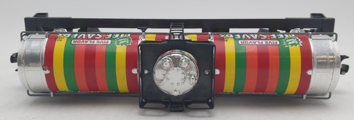 Lionel 6-9278 O Gauge Lifesavers Chrome Plated Single Dome Tank Car EX/Box