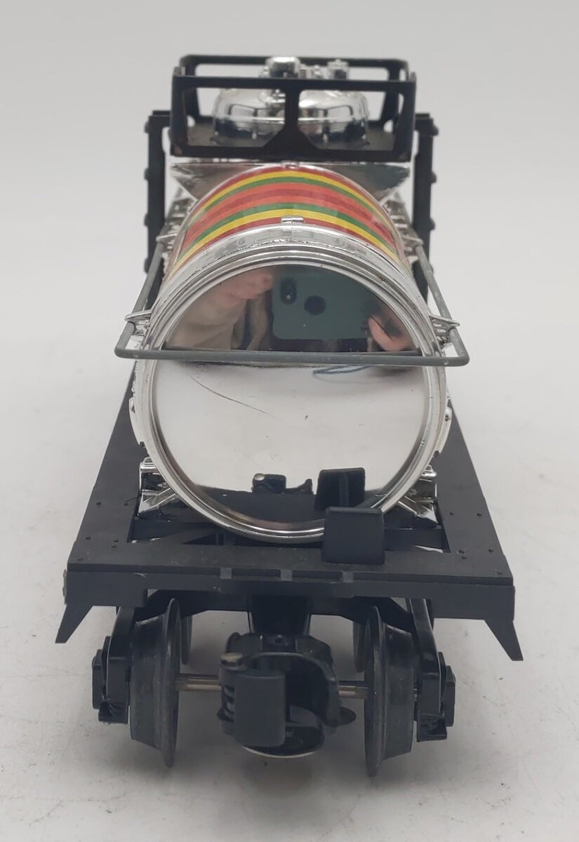 Lionel 6-9278 O Gauge Lifesavers Chrome Plated Single Dome Tank Car EX/Box