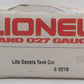 Lionel 6-9278 O Gauge Lifesavers Chrome Plated Single Dome Tank Car EX/Box