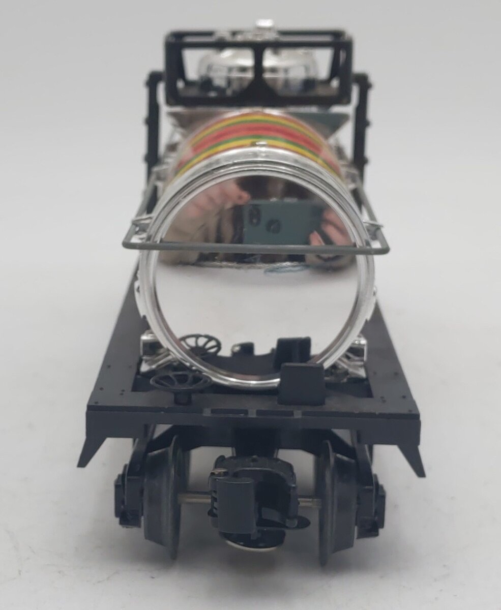 Lionel 6-9278 O Gauge Lifesavers Chrome Plated Single Dome Tank Car EX/Box