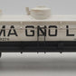 Lionel 6-9279 O Gauge Magnolia 3-Dome Tank Car VG/Box