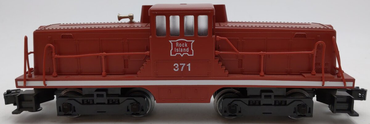 Lionel 6-18907 O Gauge Rock Island 44 Ton Powered Diesel Locomotive #371 EX/Box