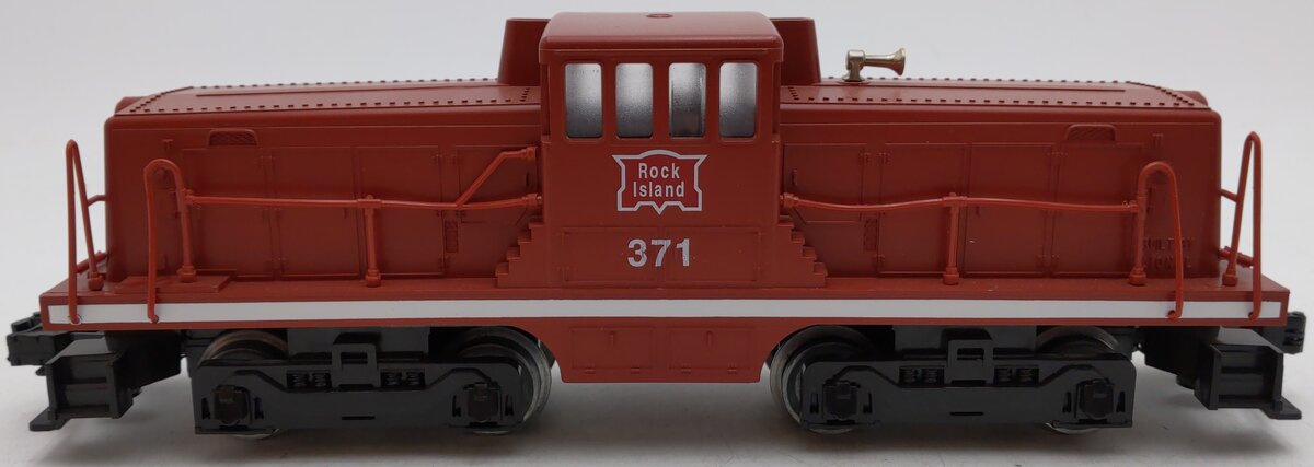 Lionel 6-18907 O Gauge Rock Island 44 Ton Powered Diesel Locomotive #371 EX/Box