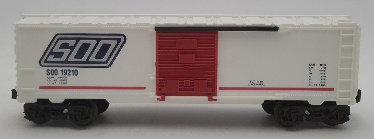 Lionel 6-19210 O Gauge Soo Line Boxcar EX/Box