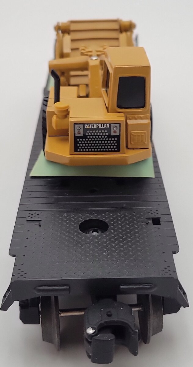 Lionel 6-16954 O Gauge New York Central Flatcar with ERTL Scraper #6424 VG/Box