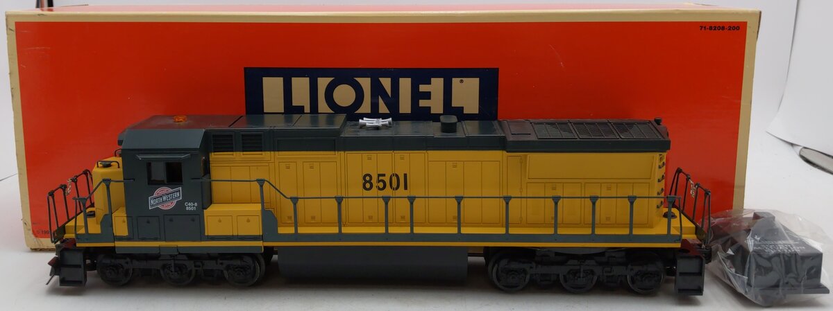 Lionel 6-18219 O Gauge CNW Dash-8 40C Diesel Locomotive W/RSll #8501 EX/Box