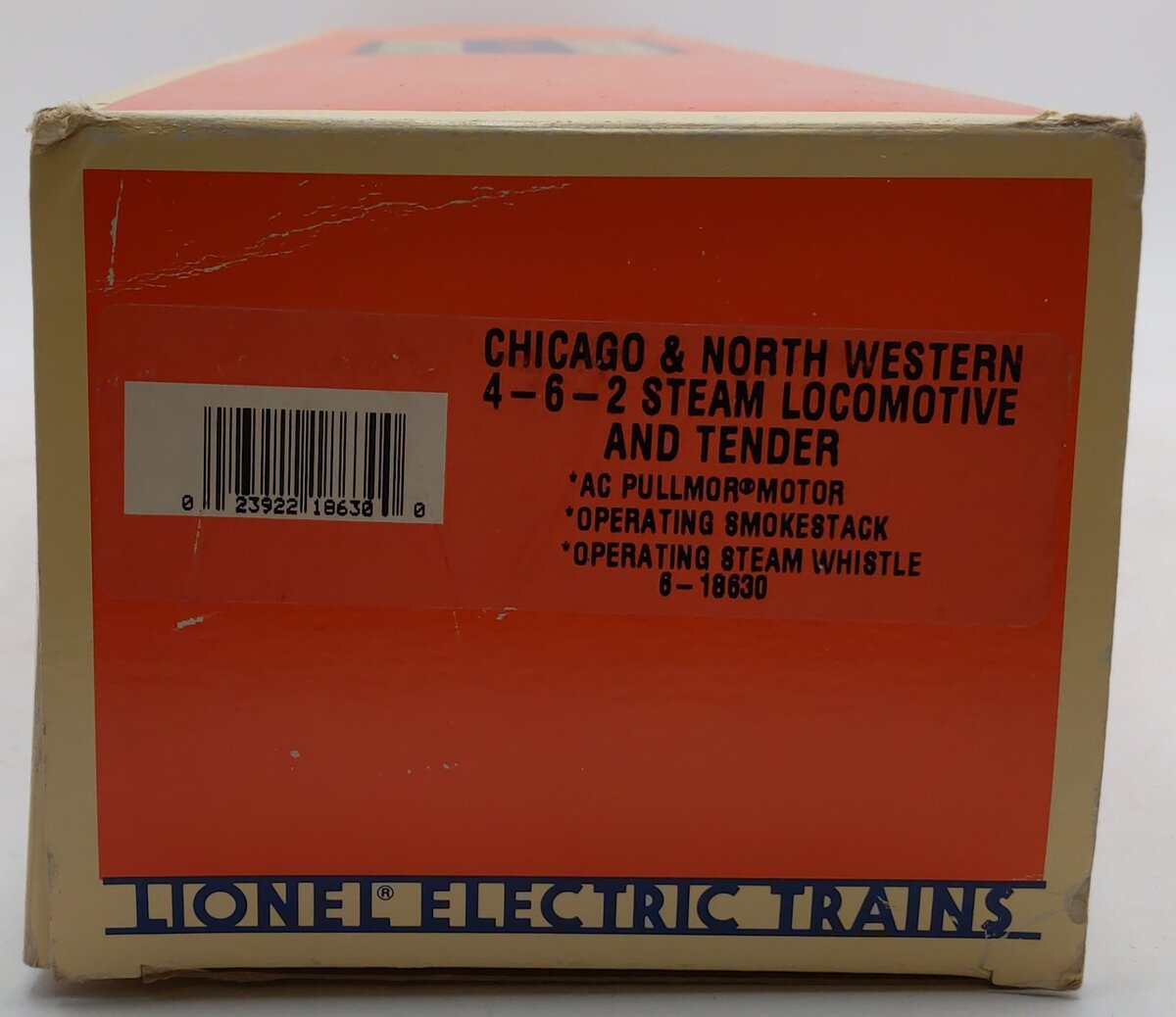 Lionel 6-18630 O Chicago and North Western 4-6-2 Steam Locomotive & Tender #2903 EX/Box