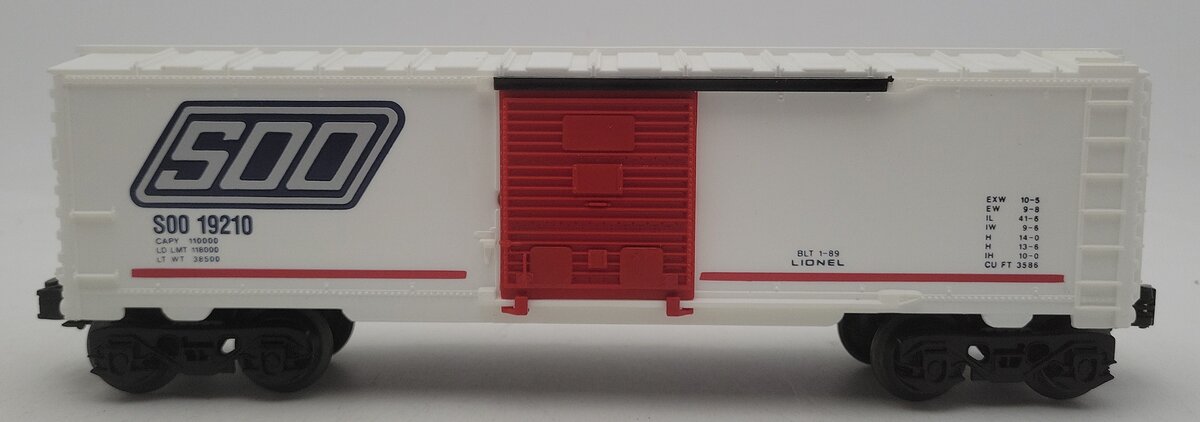 Lionel 6-19210 O Gauge Soo Line Boxcar EX/Box