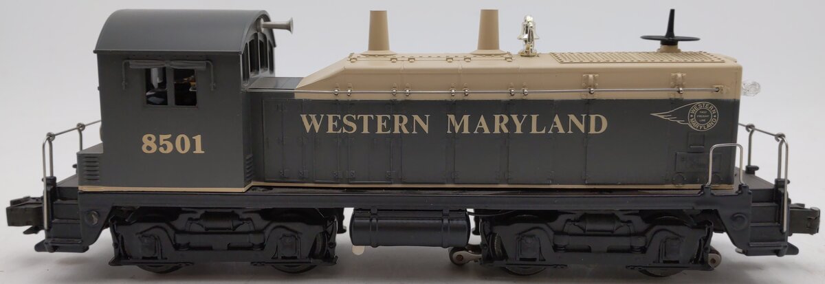 Lionel 6-18501 O Gauge Western Maryland NW2 Powered Diesel Locomotive #8501 EX/Box